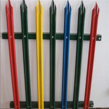 Plastic Coated Palisade Fence Panel