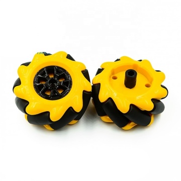 Roues de mécanum en gros de 48 mm-97 mm avec moteur TT pour les voitures intelligentes