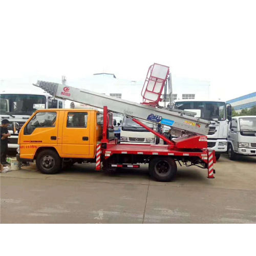 Nacelle articulée de 28 m montée sur camion