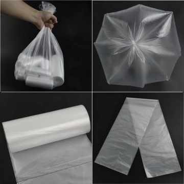 Car LDPE Extra Large Black Roll Plastic Garbage Trash Bag 13 Gallon