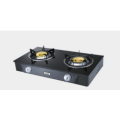 Il piano in vetro temperato Cook Tops Double Burner