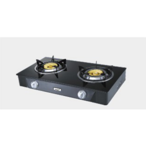 Ang Tempered Glass Panel Cook Tops Double Burner