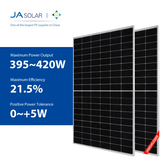 JA Solar 395W-420W Solar Panels: High Efficiency Photovoltaic Modules from Europe Warehouse