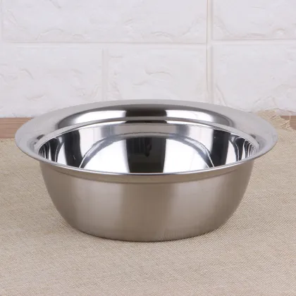 Stainless Steel Salad Bowl Commercial Mixing Bowl China Tableware