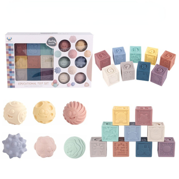 Best Sale: Soft Stacking Blocks - A Sensory Assortment Ideal for Baby Learning and Teething, Makes a Great Gift