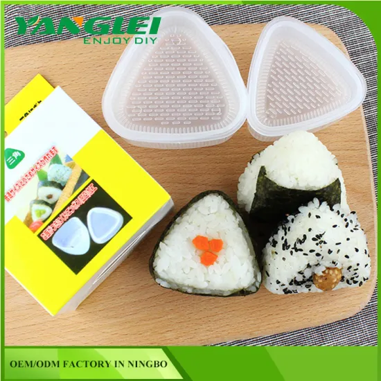 triangle shape rice ball mold
