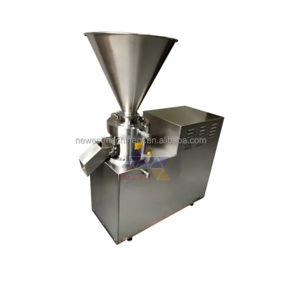 Long Working Time Peanut Butter Colloid Mill Machines