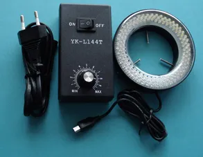 YK-L144T  led ring light stereo microscope illuminator kit