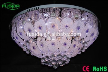Round crystal ceiling light/led ceiling light Guzhen F2020-14
