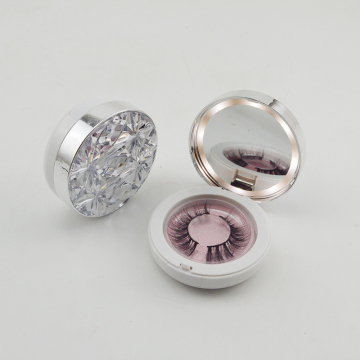 Custom Private Label Mink Eyelashes 25mm with LED Mirror Lash Case and Logo