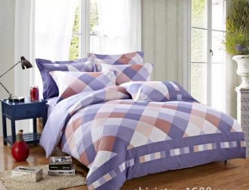 Concise 100% cotton white hotel bedding sets