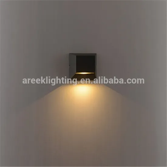 IP54 2*7W up-down LED wall light/Square double outdoor 14W LED wall light