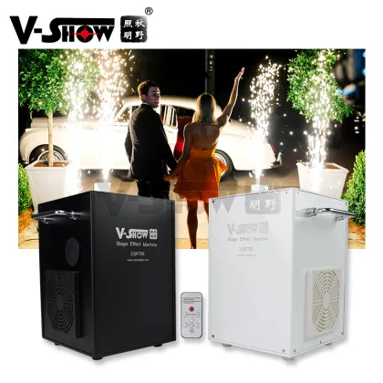 VSHOW CSF750 750W Cold Spark Wedding Firework Machine - Remote Control Wedding Spark Machine