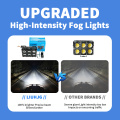 Auxiliary Fog LED Light for Bike with DRL