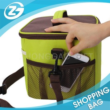 Durable Big 600D Insulated 6 Can Cooler Bag