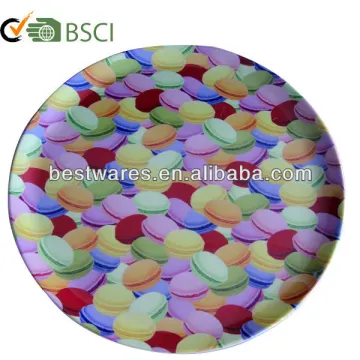 Full Pinting Melamine Dinner Plate