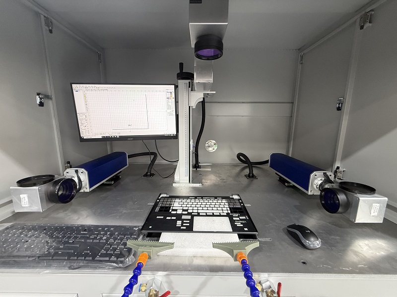 Chuke Intelligent Semi-Enclosed Three-in-One Laser Anodizing System Aids Precision Manufacturing of Laptop D-Side