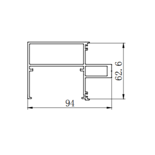 Aluminum Curtain Wall System extrusion dies