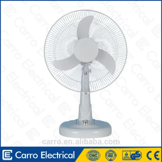 Carro Electrical 14inch 12v mini table rechargeable fan