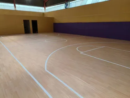 FIBA certificated sports wooden floor