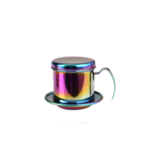 Colorful FoodGrade StainlessSteel VietnameseCoffee Maker