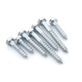 Blue white zinc wood screw Blue White ZincDirectSellingModel