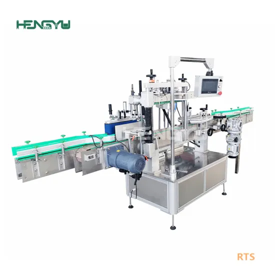 OEM Adhesive Sticker Paper Box Top & Round Bottle Labeling Machine