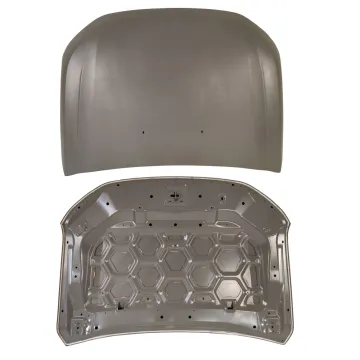 Steel Engine Bonnet Hood Cover Body Kit for Ford Ranger T6 T7 2012-2015 Double Cabin
