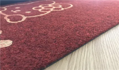 Embroidery door mats floor embroidered mats