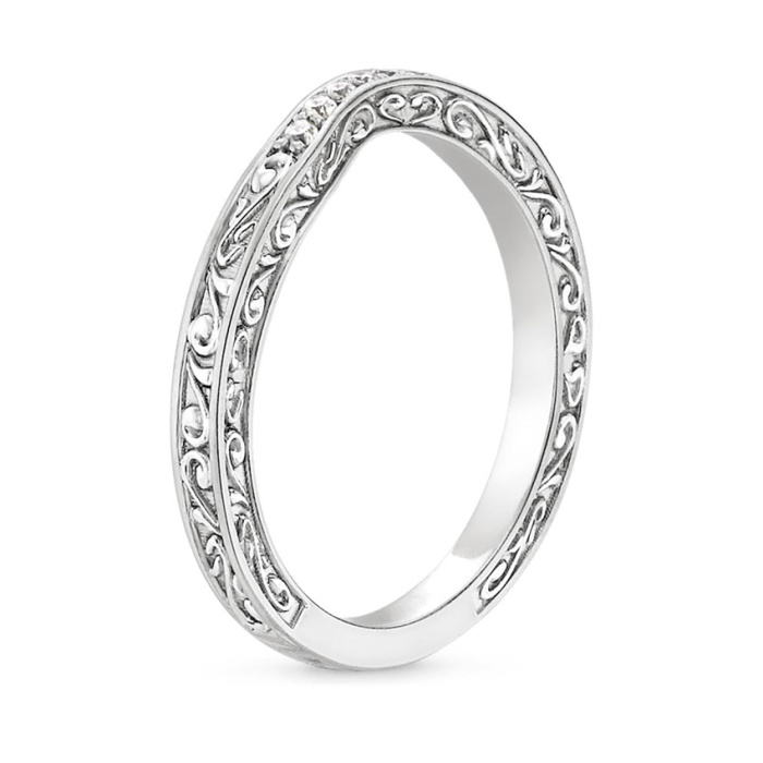 ชุดแหวนแต่งงานเพชรรูปไข่ Lab Grown