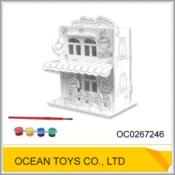Pretend kids educational painting 3d foam puzzle OC0267246