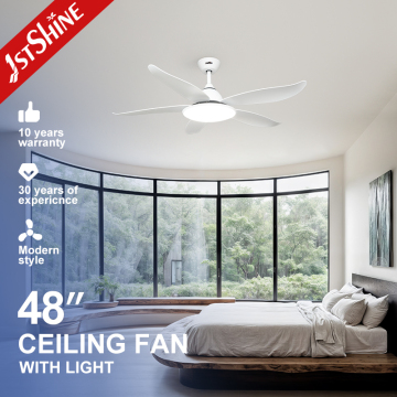 1stshine 48 Inch Ceiling Fan with LED Light and ABS Blades