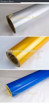 Advertising Sheeting Self Adhesive PET Layer Reflective Film