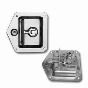 Two point Folding T-handle Latch, Made of Stainless Steel, Suitable for Steel and Wood Doors