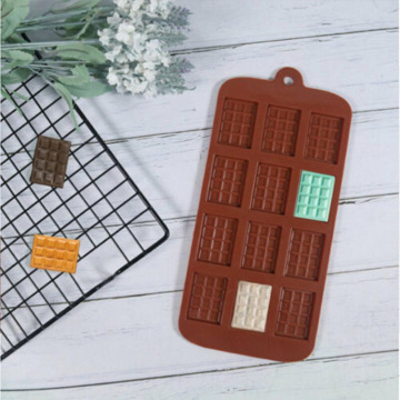 INTODIY Handmade Chocolate Thin Crust Silicone Flip Sugar Mold DIY Baking Tool