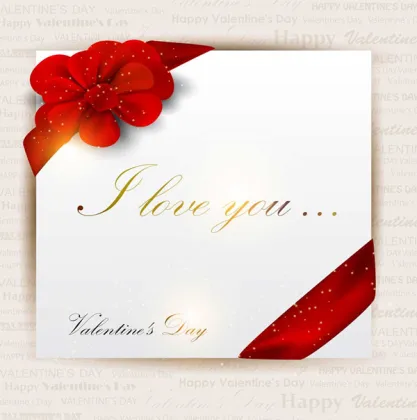 Beautiful Love Expression Writing Cards Printing