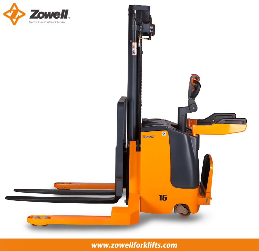 Electric Straddle Stacker Zowell Forklift