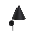 Cono wall lamp with LED light bulb