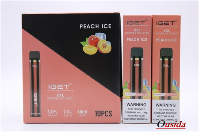 E-Xì gà dùng một lần Iget XXL 1800 Puffs