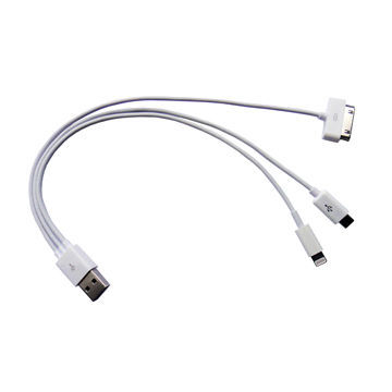 USB Cable for iPhone, Made of TPE