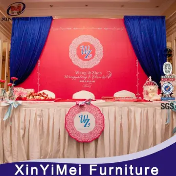 Durable wedding backdrop stand