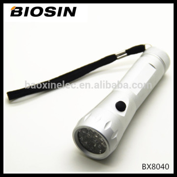 2014 hottest sale 17LED aluminum high power mr light led torch flashlight