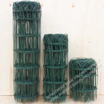 Round Top Border Crimped Wire Garden Fence