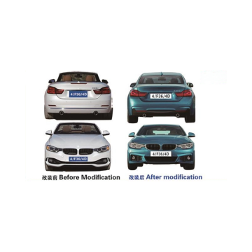 For BMW F32 F33 F36 M-TECH BODY KIT 4D 2014-2020 for front bumper fog lamp side skirt rear bumper