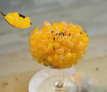 yummy Bubble tea golden boba