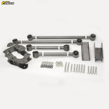 Jimny 4x4 Accessory: Four Link Bar Trailing Arm Suspension