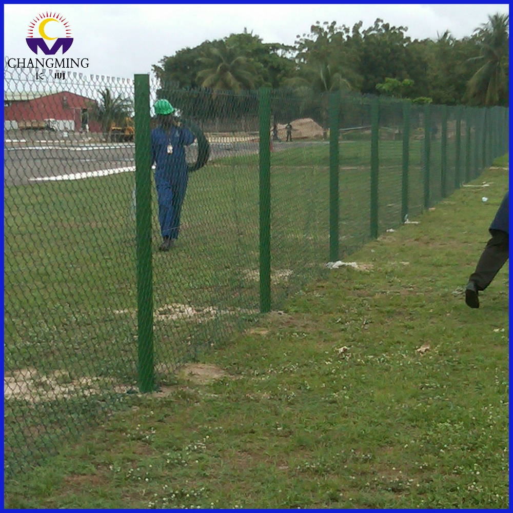 Vinyl coated chain link fences package kits 4ft- 12ft