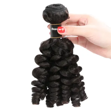 100% unprocessed raw virgin cuticle aligned human brazilian fumi egg curl hair bundles
