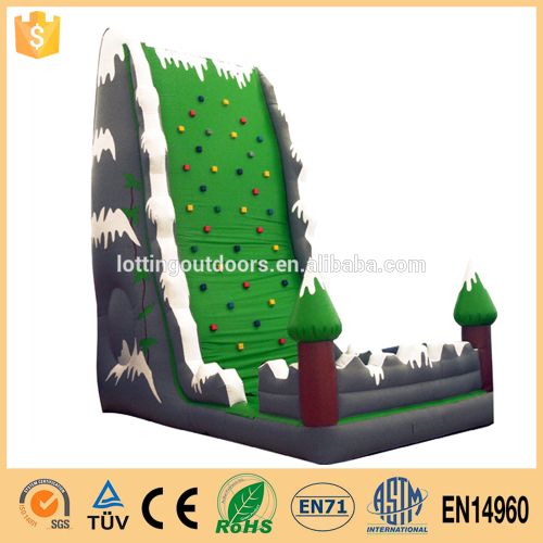 inflatable rock climbing wall, inflatable sticky wall