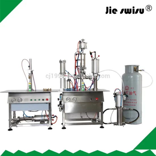 Automatic Shaving foam bag on valve filling machine